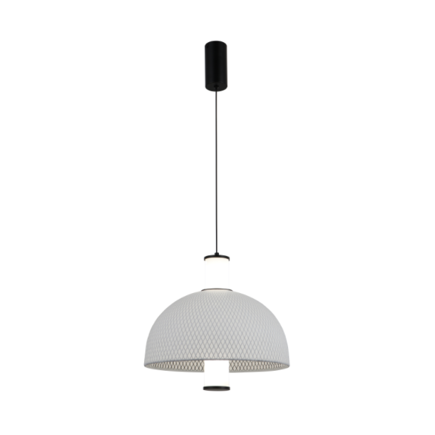 মিনিমালিস্ট সিল্ক মেশ LED দুল বাতি